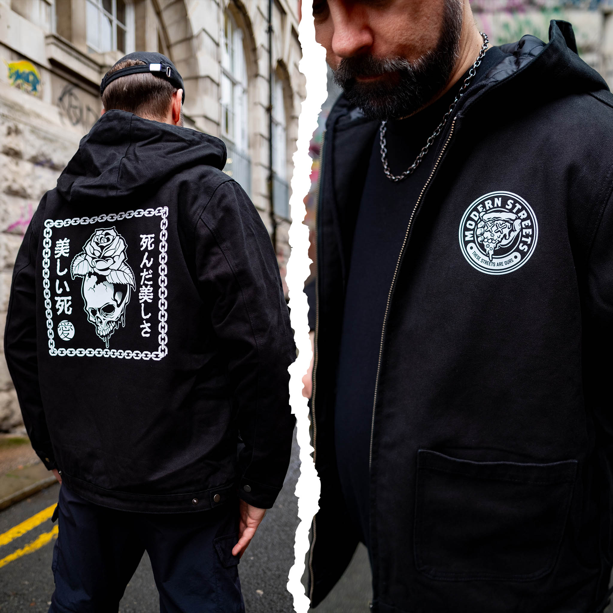 Beautiful Death Canvas Jacket