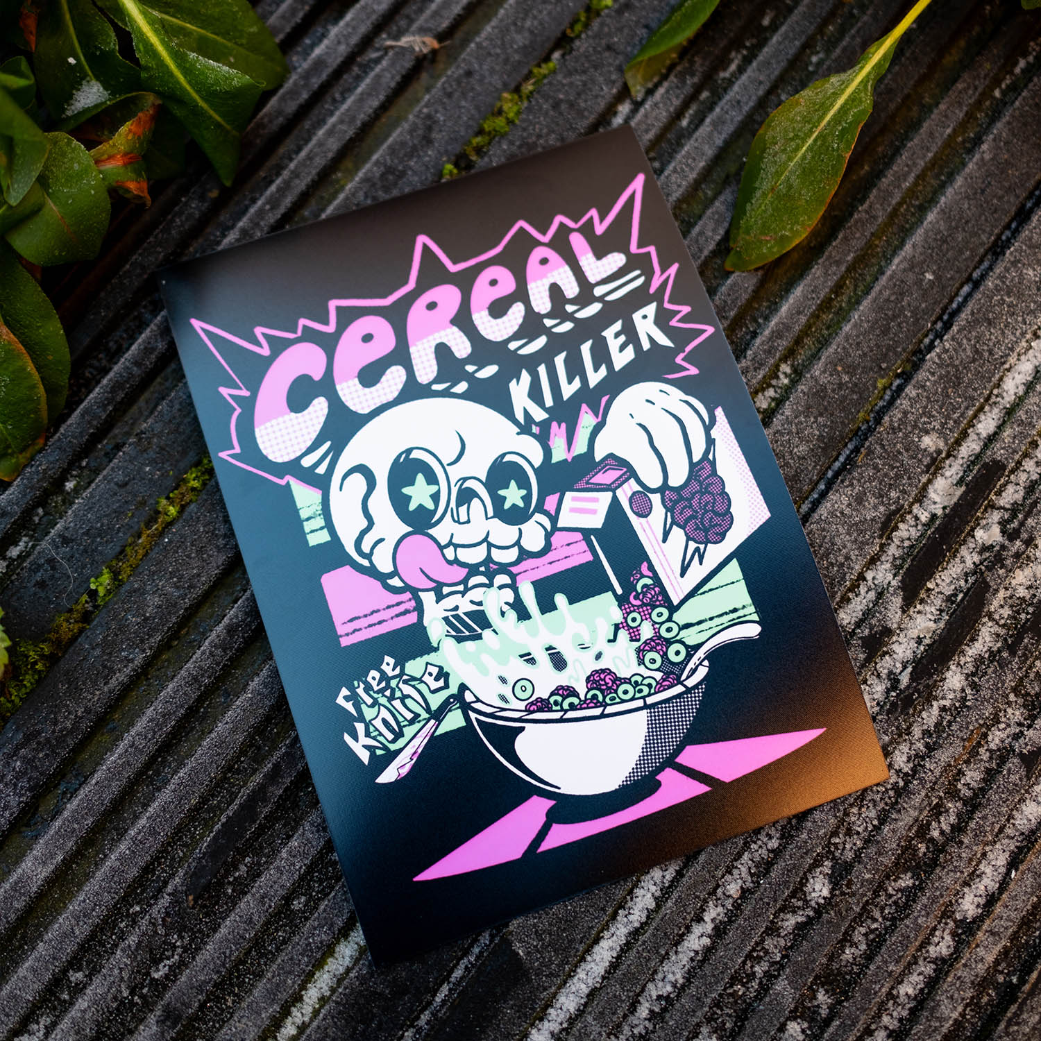 7x5 Art Print - Cereal Killer