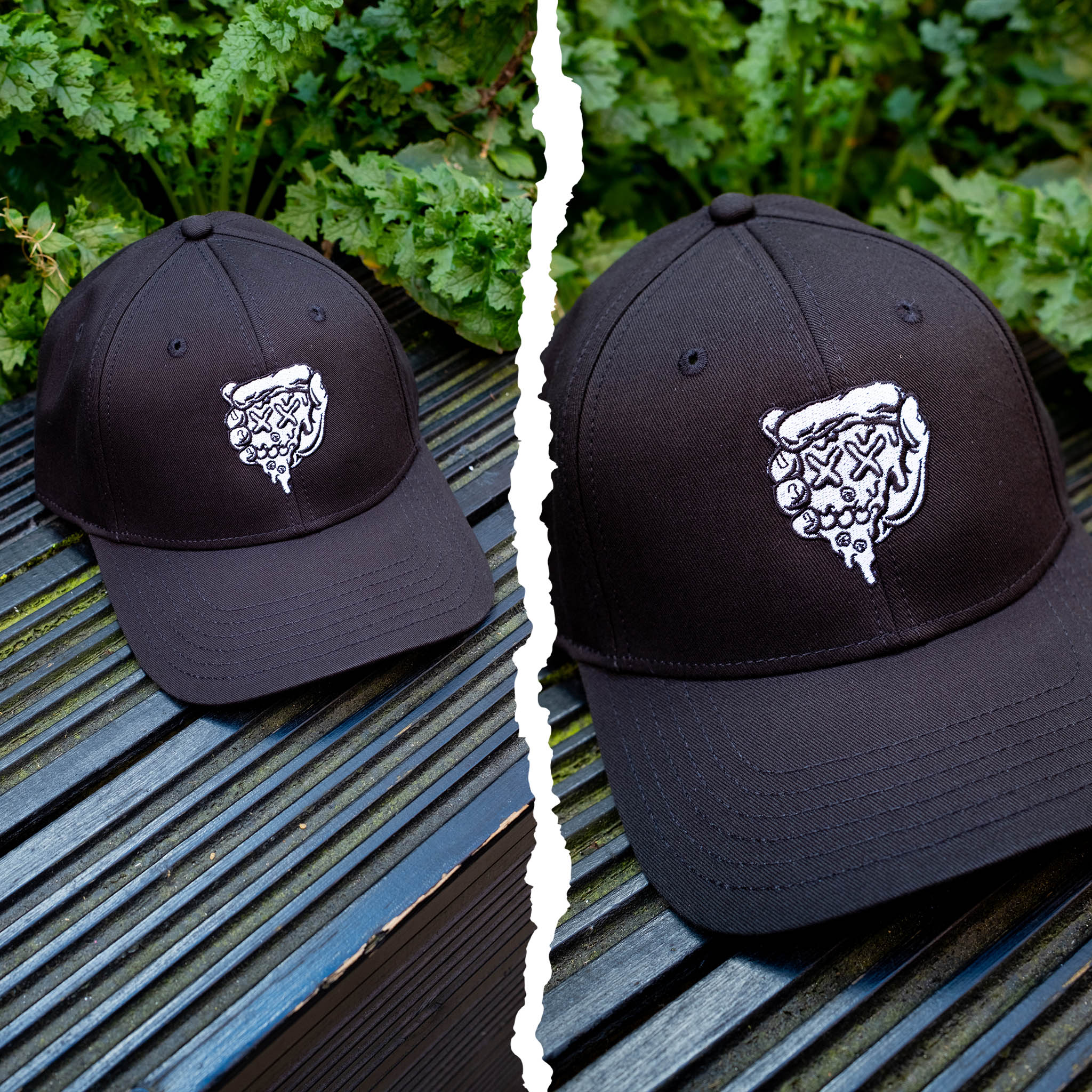 Black Dead Pizza Hat