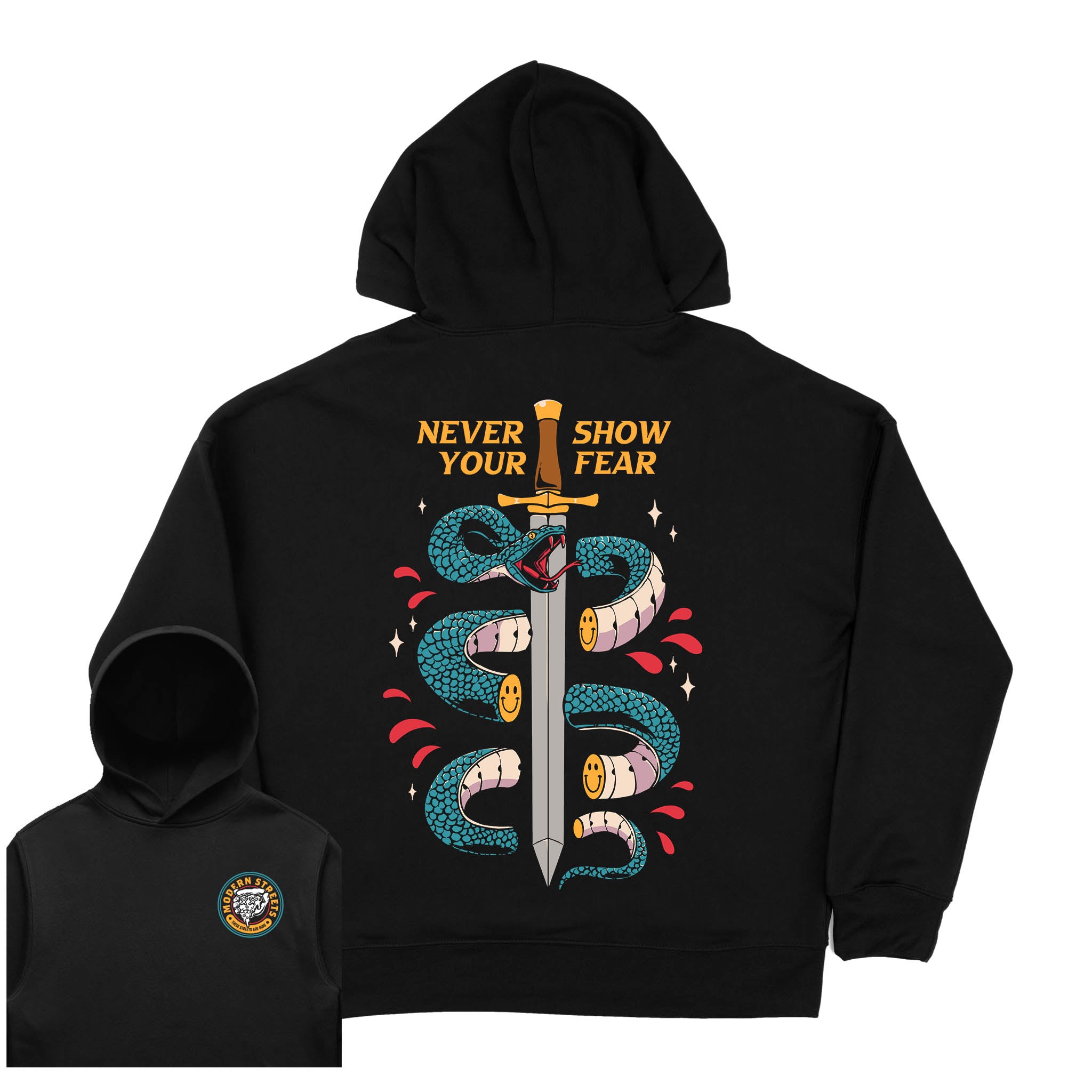 Never Show Your Fear Hoodie