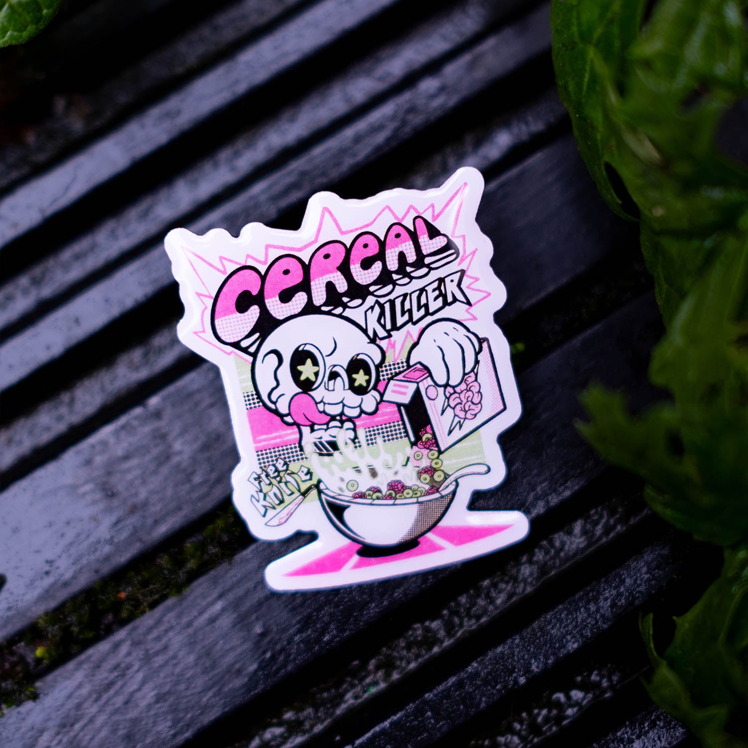 Cereal Killer Pin Badge