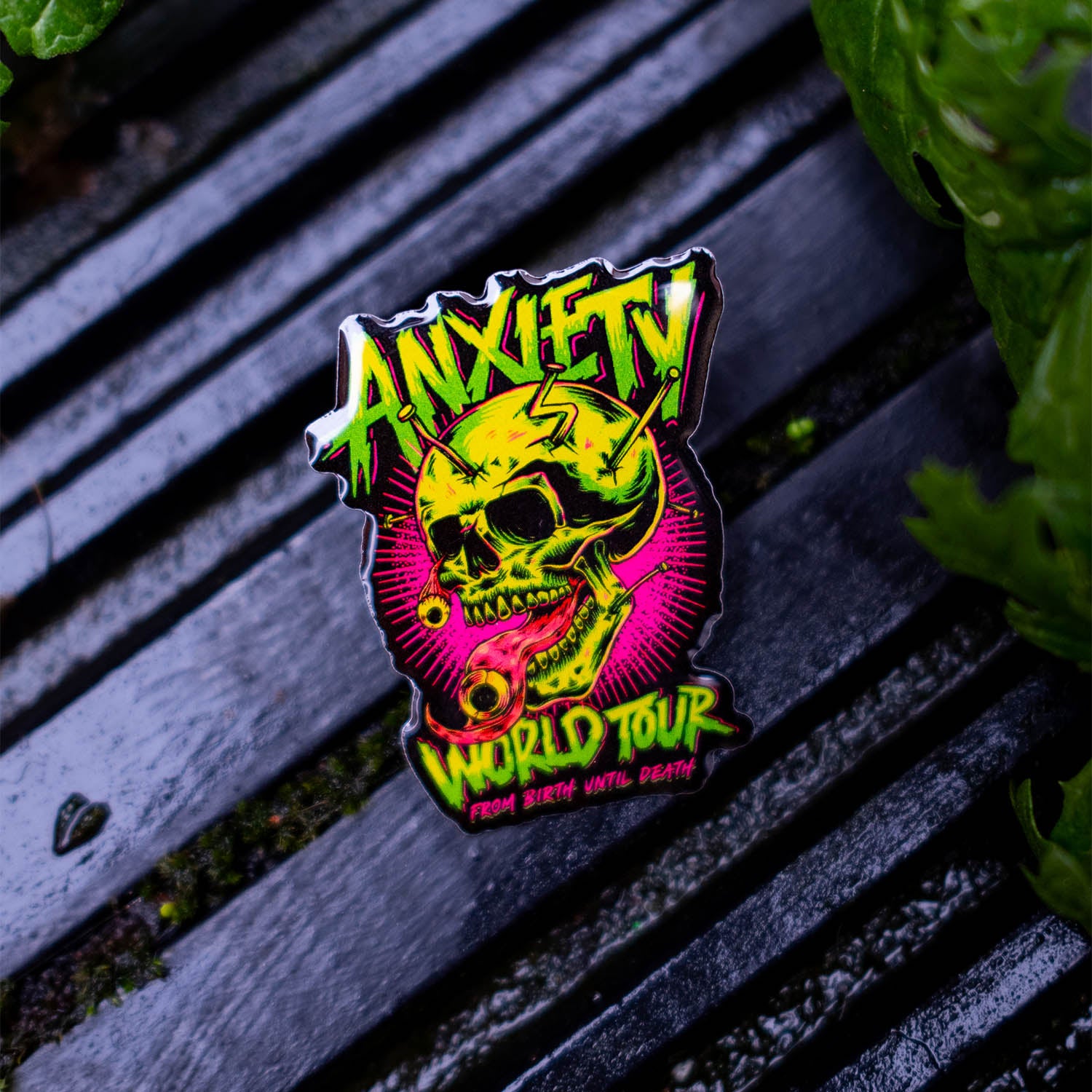 Anxiety World Tour Pin Badge