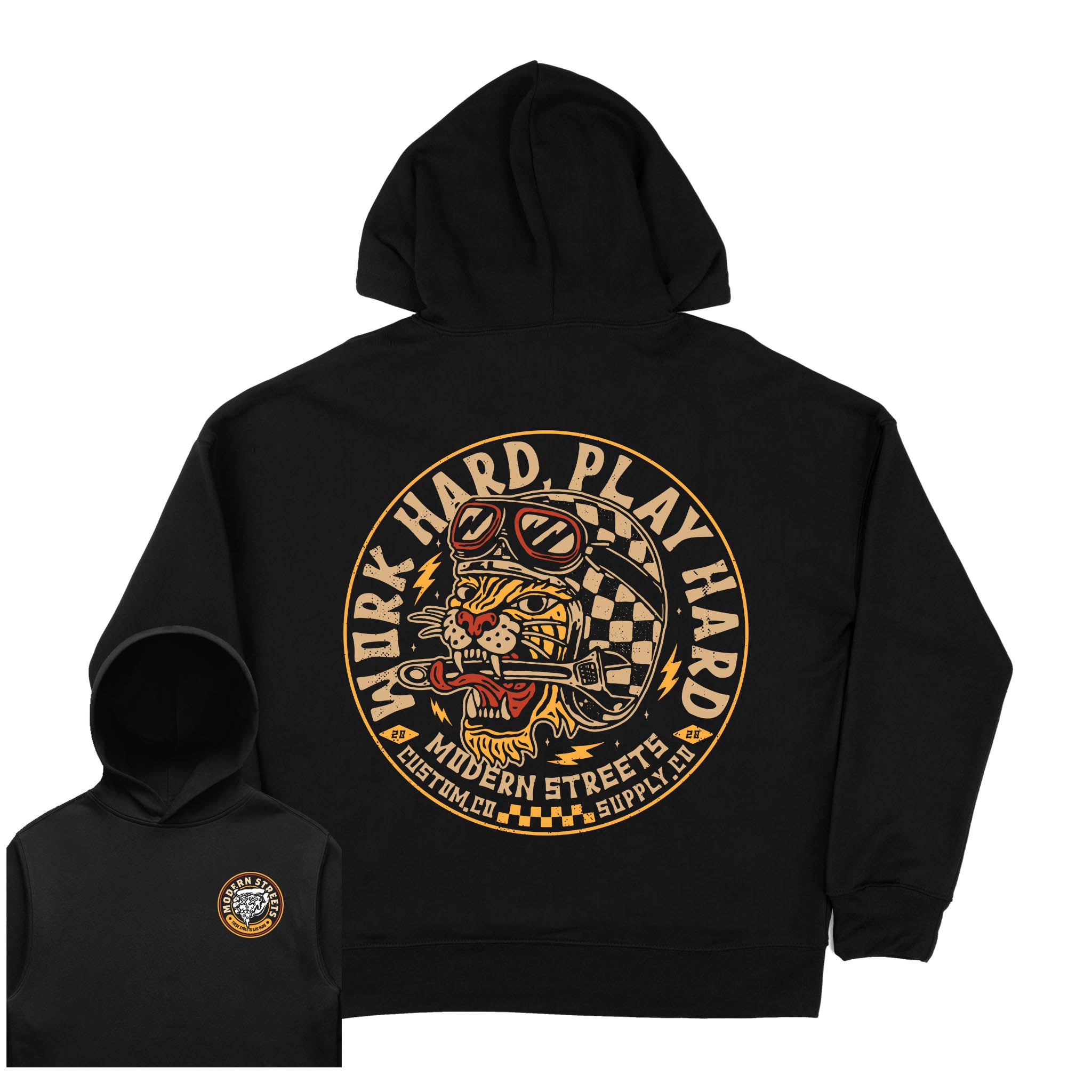 Work Hard Play Hard Hoodie